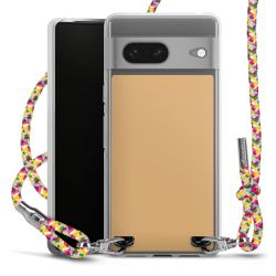 New Carry Case Transparent Stoff colourful/silber