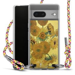 New Carry Case Transparent Stoff colourful/silber