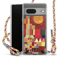 New Carry Case Transparent Stoff colourful/silber