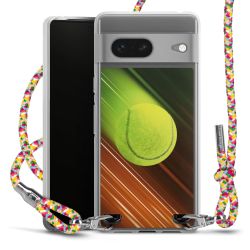 New Carry Case Transparent Stoff colourful/silber