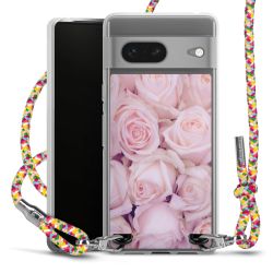 New Carry Case Transparent Stoff colourful/silber