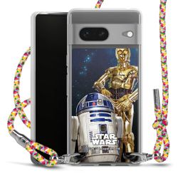 New Carry Case Transparent Stoff colourful/silber