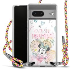 New Carry Case Transparent Stoff colourful/silber