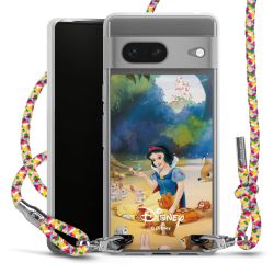 New Carry Case Transparent Stoff colourful/silber