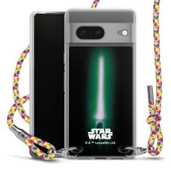 New Carry Case Transparent Stoff colourful/silber