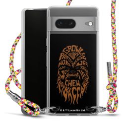 New Carry Case Transparent Stoff colourful/silber