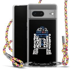 New Carry Case Transparent Stoff colourful/silber