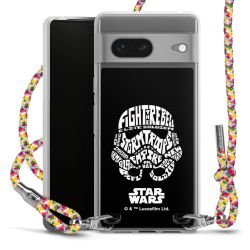 New Carry Case Transparent Stoff colourful/silber