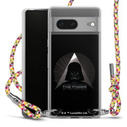 New Carry Case Transparent Stoff colourful/silber