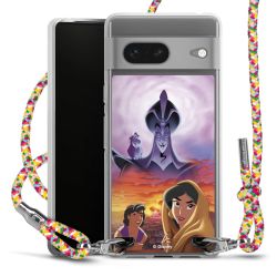 New Carry Case Transparent Stoff colourful/silber