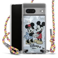 New Carry Case Transparent Stoff colourful/silber