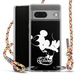 New Carry Case Transparent Stoff colourful/silber