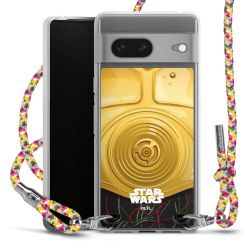 New Carry Case Transparent Stoff colourful/silber