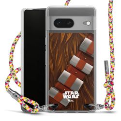 New Carry Case Transparent Stoff colourful/silber