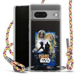 New Carry Case Transparent Stoff colourful/silber