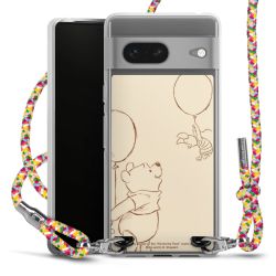 New Carry Case Transparent Stoff colourful/silber