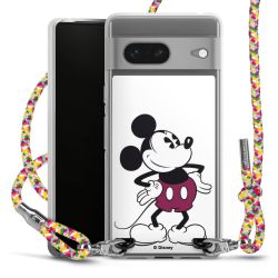 New Carry Case Transparent Stoff colourful/silber