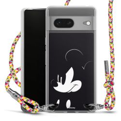 New Carry Case Transparent Stoff colourful/silber