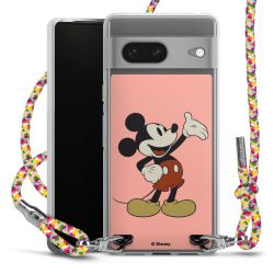 New Carry Case Transparent Stoff colourful/silber