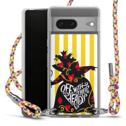 New Carry Case Transparent Stoff colourful/silber