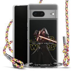 New Carry Case Transparent Stoff colourful/silber