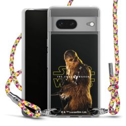 New Carry Case Transparent Stoff colourful/silber