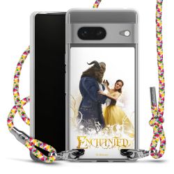 New Carry Case Transparent Stoff colourful/silber