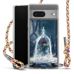 New Carry Case Transparent Stoff colourful/silber