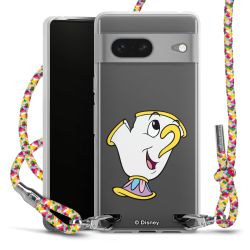 New Carry Case Transparent Stoff colourful/silber