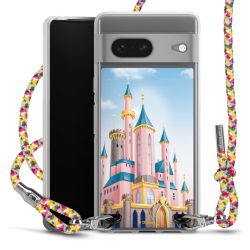 New Carry Case Transparent Stoff colourful/silber