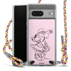 New Carry Case Transparent Stoff colourful/silber