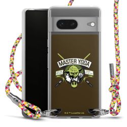 New Carry Case Transparent Stoff colourful/silber