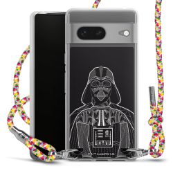 New Carry Case Transparent Stoff colourful/silber