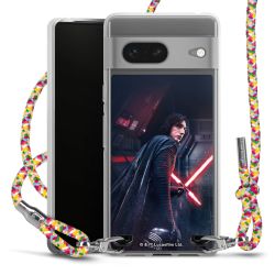 New Carry Case Transparent Stoff colourful/silber