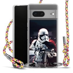 New Carry Case Transparent Stoff colourful/silber