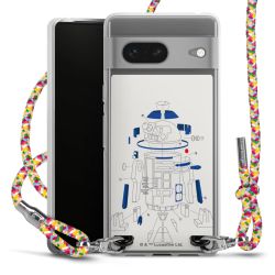 New Carry Case Transparent Stoff colourful/silber