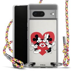 New Carry Case Transparent Stoff colourful/silber