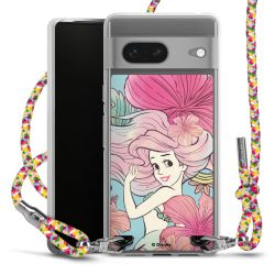 New Carry Case Transparent Stoff colourful/silber