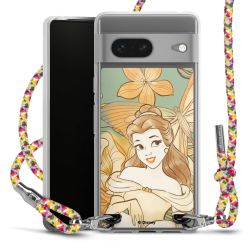 New Carry Case Transparent Stoff colourful/silber