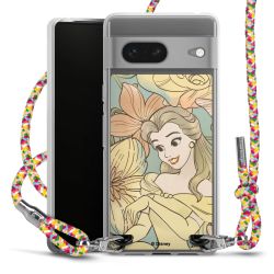 New Carry Case Transparent Stoff colourful/silber