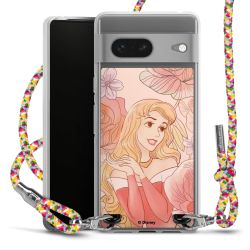 New Carry Case Transparent Stoff colourful/silber