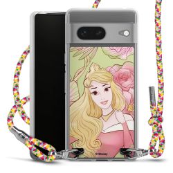 New Carry Case Transparent Stoff colourful/silber