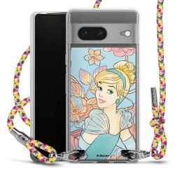 New Carry Case Transparent Stoff colourful/silber