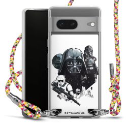 New Carry Case Transparent Stoff colourful/silber