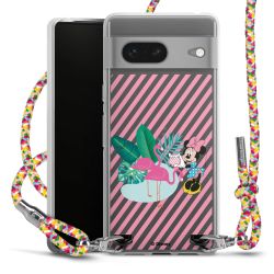 New Carry Case Transparent Stoff colourful/silber