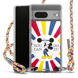 New Carry Case Transparent Stoff colourful/silber