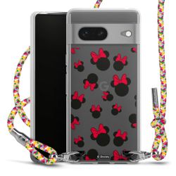 New Carry Case Transparent Stoff colourful/silber