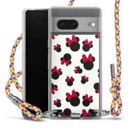 New Carry Case Transparent Stoff colourful/silber