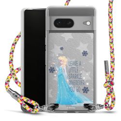 New Carry Case Transparent Stoff colourful/silber