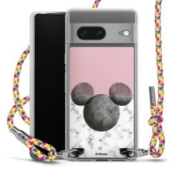 New Carry Case Transparent Stoff colourful/silber